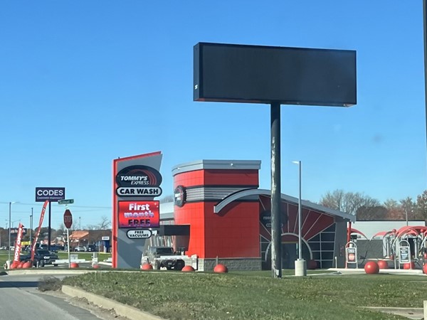 Stop by our many car washes! Tommy's car wash where you can get your car squeaky clean! 