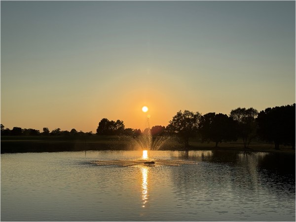 Stunning sunsets in White Oaks Crossing in Oak Grove. This can be your view!