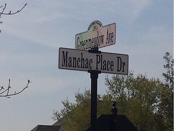 Manchac Place Drive and Greenmeadow Avenue