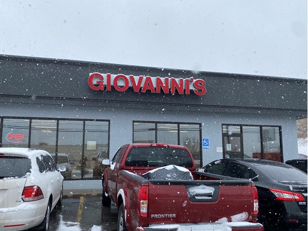 Never too cold and snowy for lasagna at Giovanni‘s