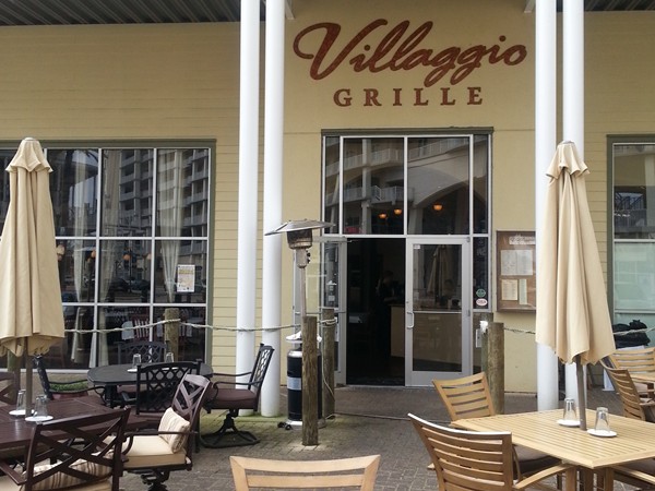 Villaggio Grille at the Wharf-  a great day to enjoy wine and a cheese plate appetizer, Orange Beach