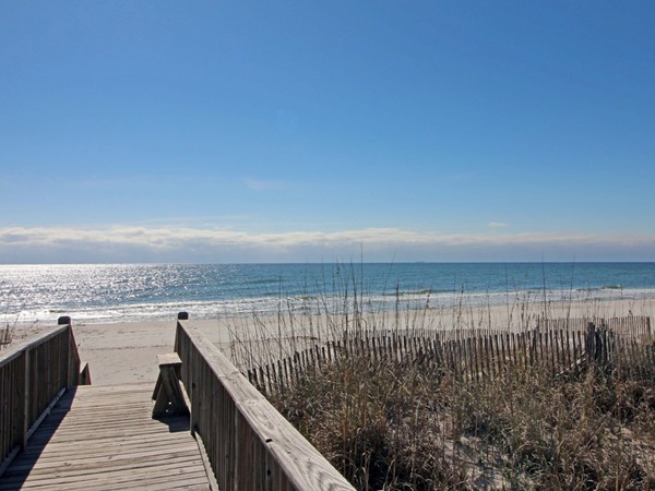 Serenity. White sand, crystal clear water and blue skies for miles! (West Beach in January)