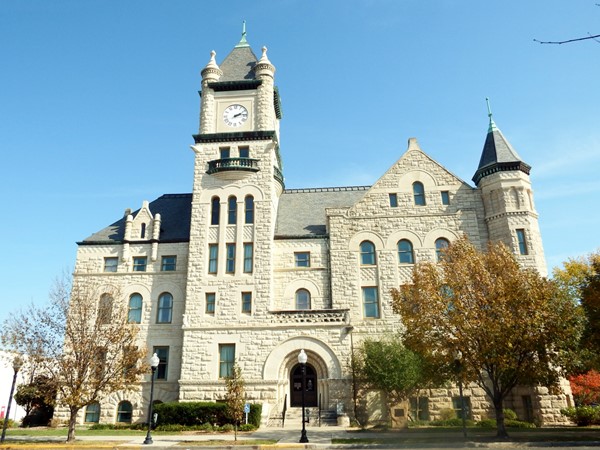 Douglas County Courthouse in Downtown Lawrence