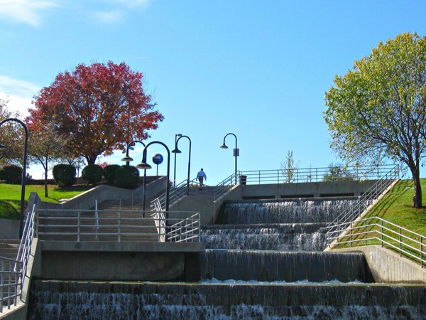 Heartland of America Park in downtown Omaha
