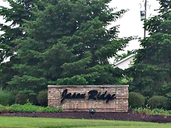 Jason Ridge subdivision entrance