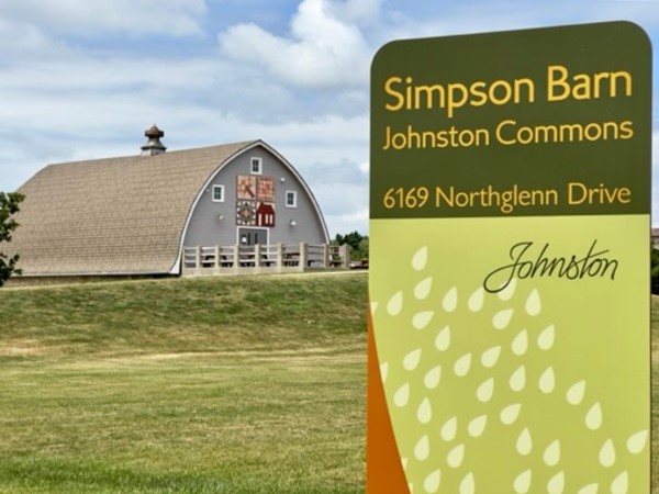The Simpson Barn in Johnston Commons is an awesome event venue that can be rented out