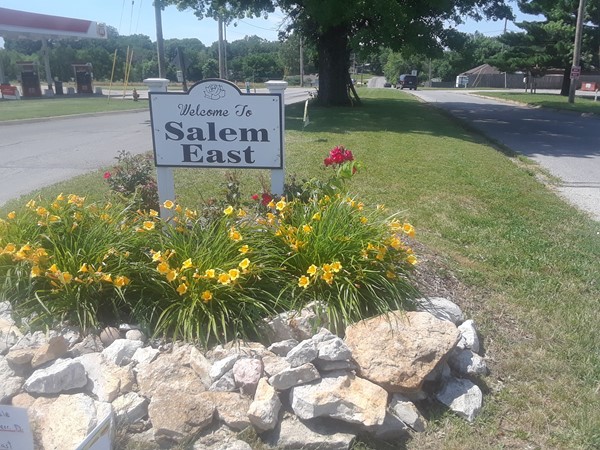 The flowers are in bloom at Salem East in Independence 
