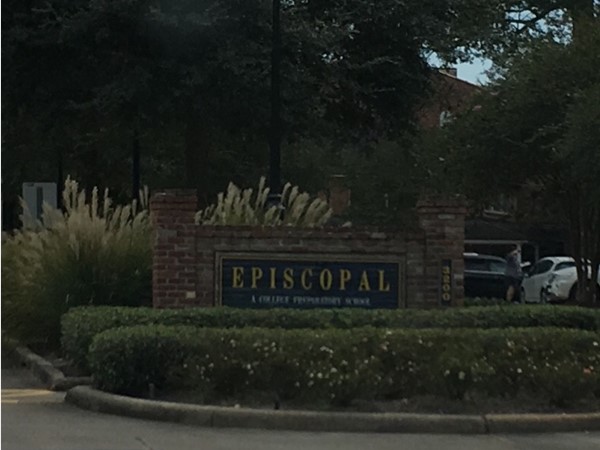 Episcopal School is surrounded by Woodland Ridge neighborhood
