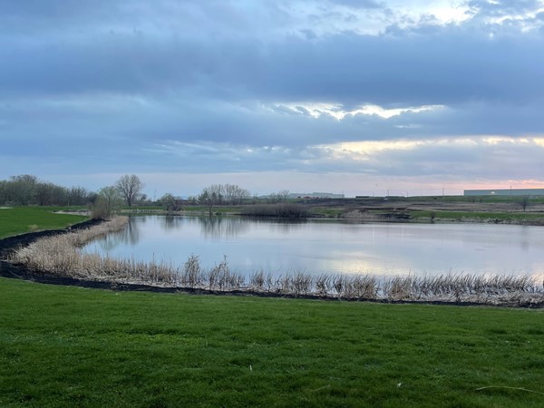 Spring time at Prairie Lake. A calm evening to get out and enjoy the beauty