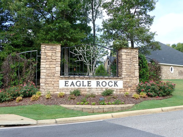 Front entrance to Eagle Rock 