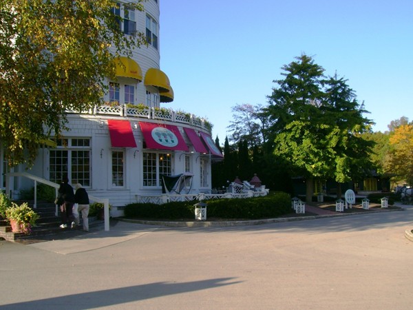 The east side of The Grand Hotel