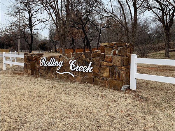 Entrance to Rolling Creek