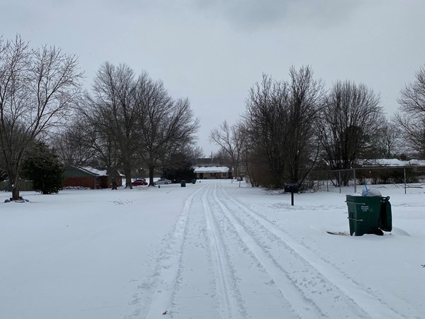 Allison Estates on a snowy day