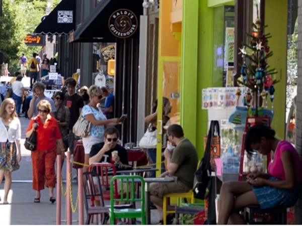 Downtown Columbia, MO boasts great culture, entertainment, shopping, restaurants and more