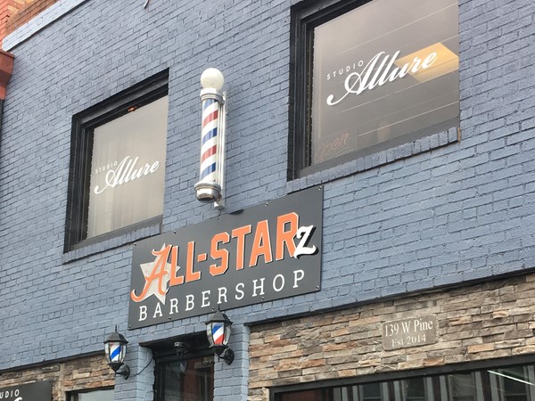 Looking for a fresh new haircut? Come on downtown to All-Starz Barbershop