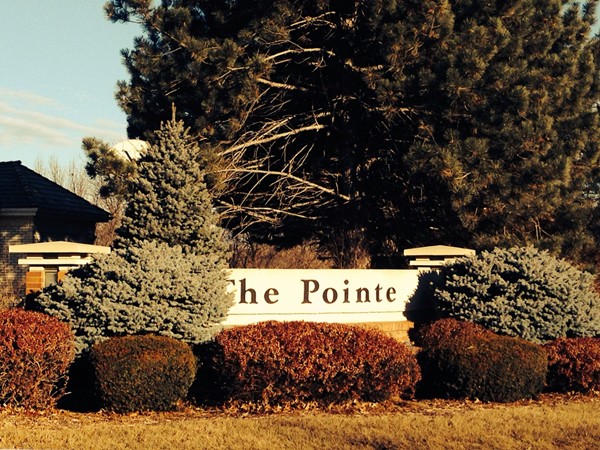 Entrance to The Pointe