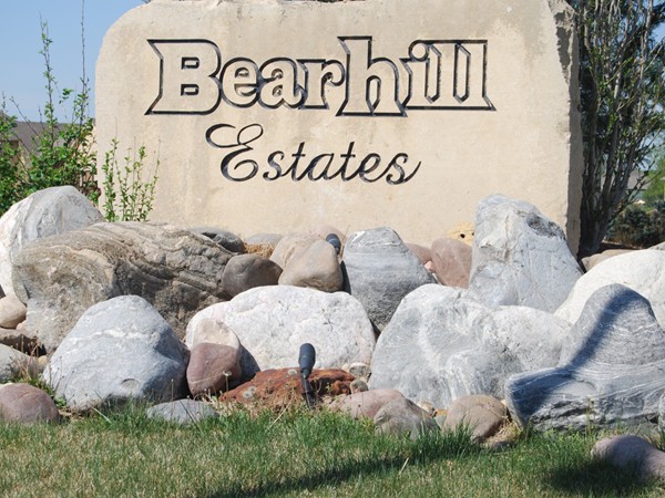 Bearhill Estates is just found a few miles north of Wichita with easy access to I-35