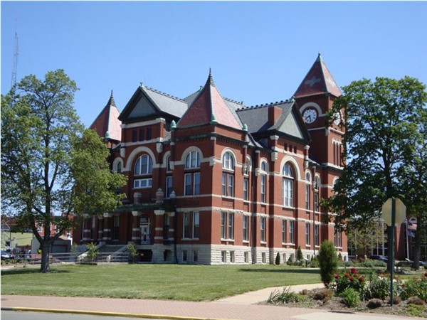 Miami County Courthouse in Paola, KS, was completed in 1899