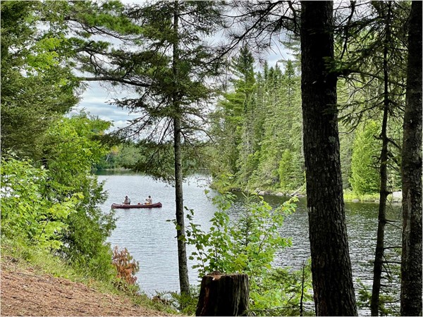 Canoeing at Craig Lake State Park