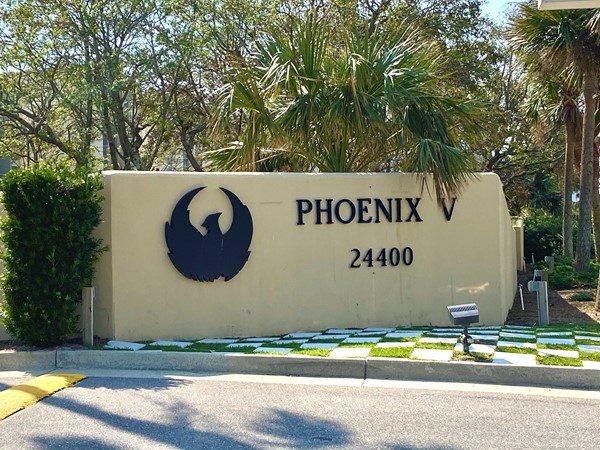 Phoenix V entrance sign 