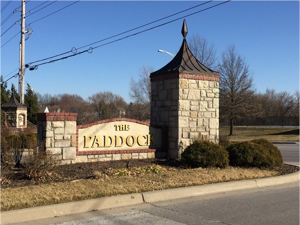 The Paddock grand entrance