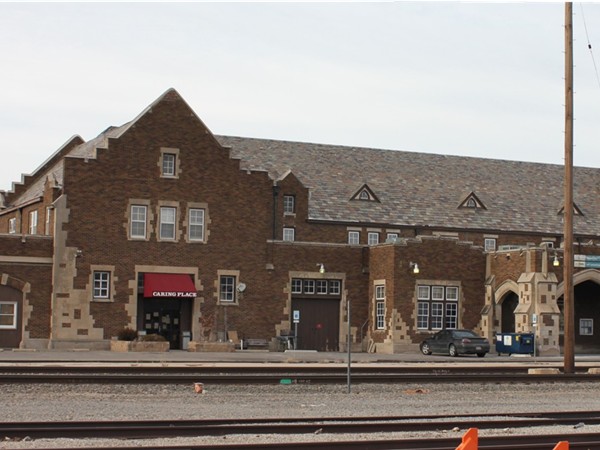 Newton Train Station -- the center of several lines which makes Newton a great business center