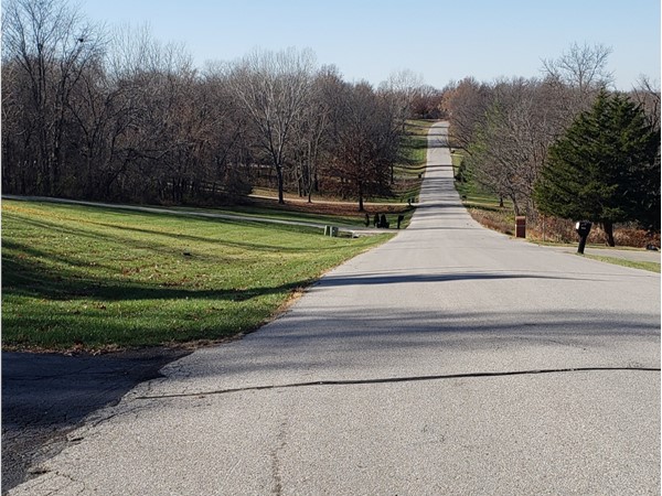 The "country lanes" offer great walking, running, and biking