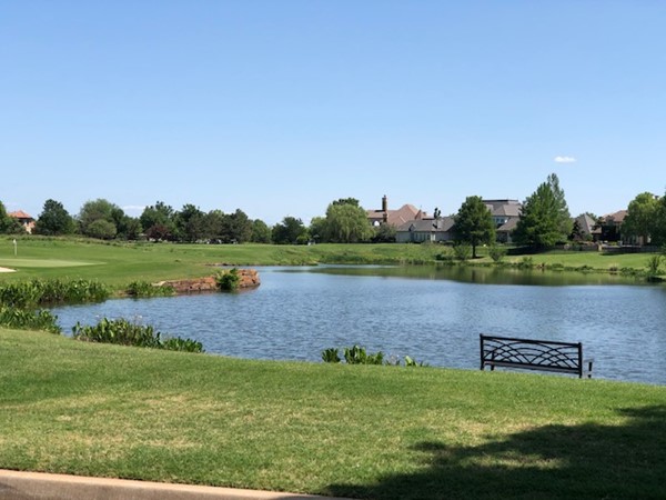 Residence and club members can fish at the various ponds in Gaillardia 
