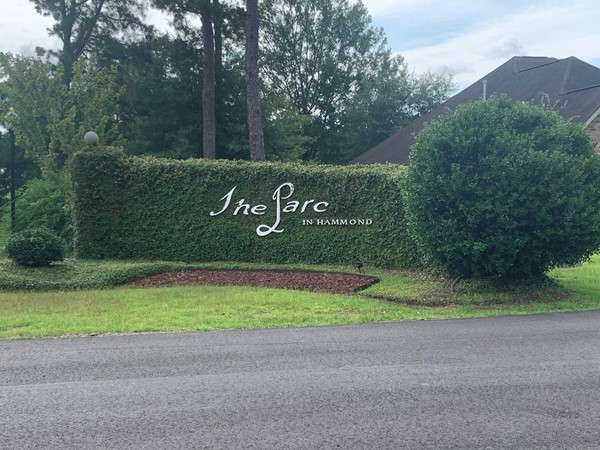 The Parc is a beautiful neighborhood located near Hammond Square Mall and many restaurants 
