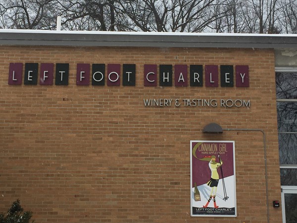 Enjoy great local wines, ciders, and tapas at Left Foot Charley in Grand Traverse Commons
