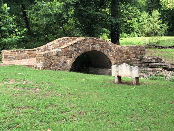 Throughout the neighborhood you will find unique old world style bridges