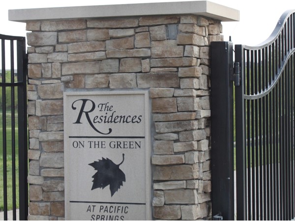 Residences on the Green is secluded, gated street of homes within Pacific Springs subdivision