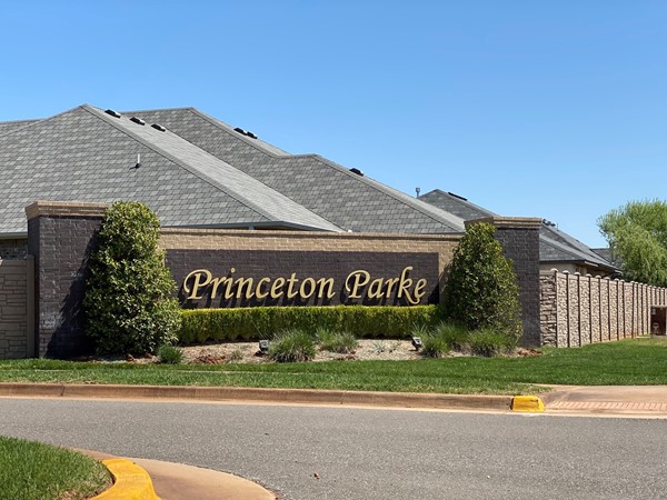 Princeton Parke is a gated community in Edmond
