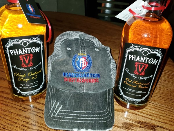 Had to stock up on Phantom V Brandy at Headquarters in Downtown Lee's Summit