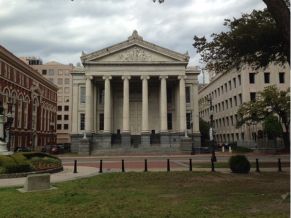 Gallier Hall in downtown NOLA