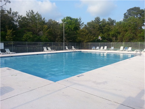 Pool at Terry Cove subdivision.  Ready for summer fun!
