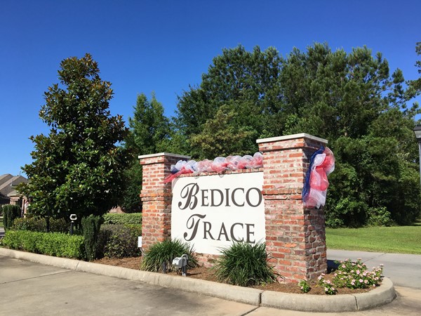Bedico Trace is a subdivision on HWY 22 in Tangipahoa Parish