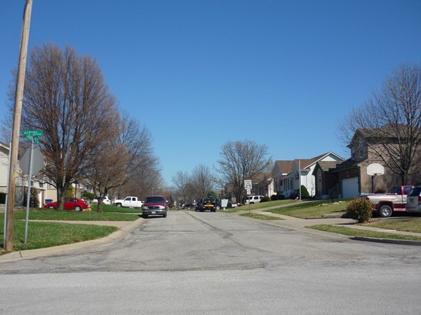Southwest Southgate Drive from Southwest 12th Street in Eastman Hills looking east 