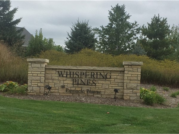 Whispering Pines subdivision of Pinnacle Prairie 
