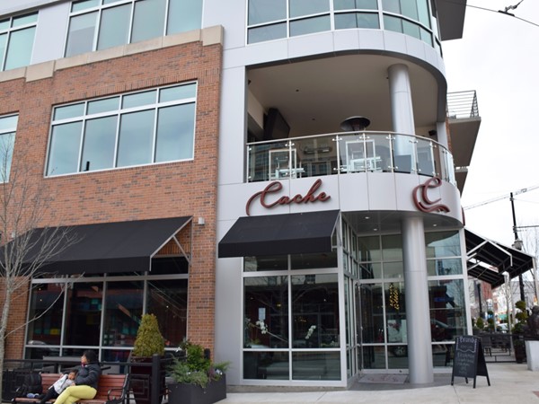 Cache is one of Little Rock more popular and trendy restaurant/bars in the downtown area 