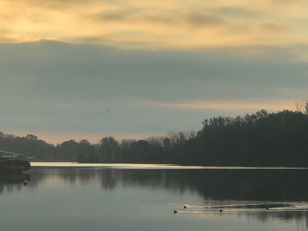 Gorgeous, calm morning at Lake Winnebago