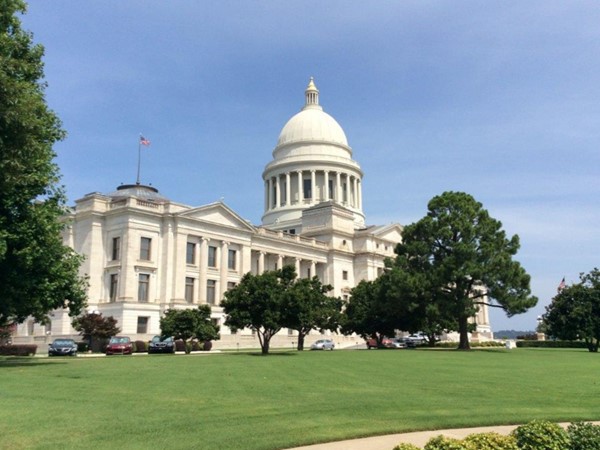 The Arkansas State Capitol building was modeled after our nation's capitol in 1915