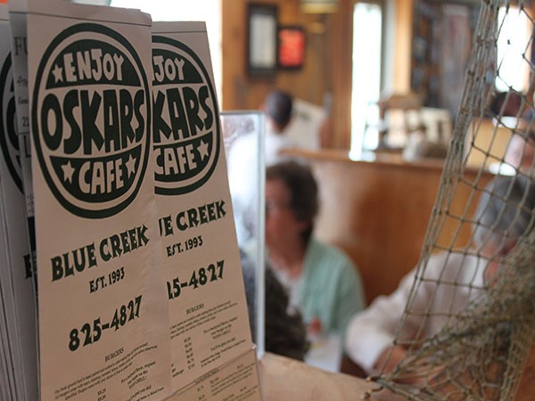 Oskars at Blue Creek is a favorite lunch spot for many 