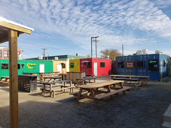 The Iron District - A new container park offering food and retail vendors in NKC