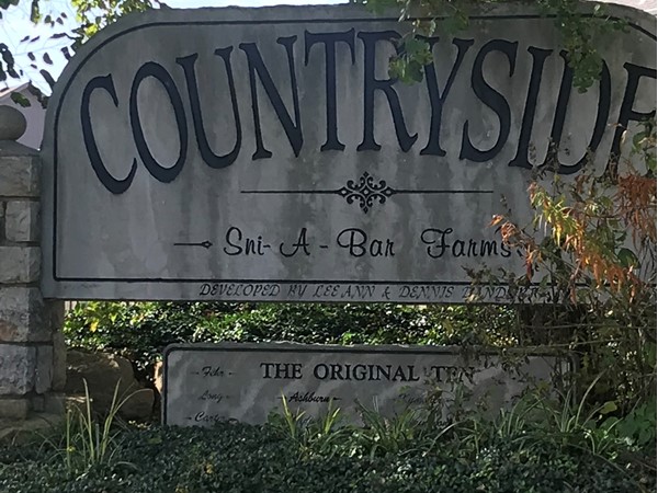 Countryside entrance at Sni-A-Bar Farms! Home sweet home