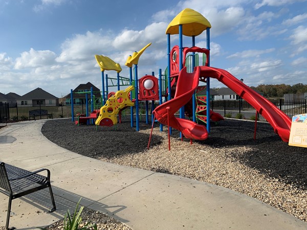 Community playground located in Bellacosa Subdivision in Baton Rouge 