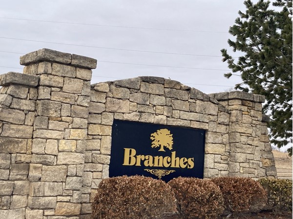 Front entrance to The Branches