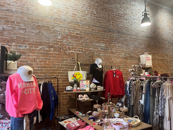 Shops downtown Liberty so fun
