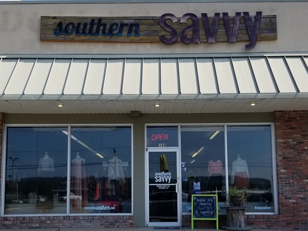 Shop for cute clothes locally at Southern Savvy in Greenbrier