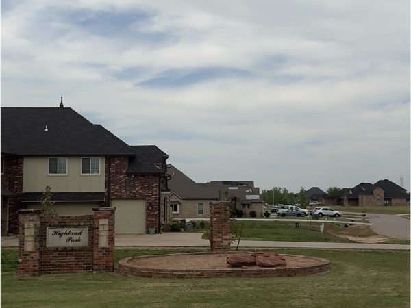 Highland Park neighborhood off Covell Road in Edmond, OK